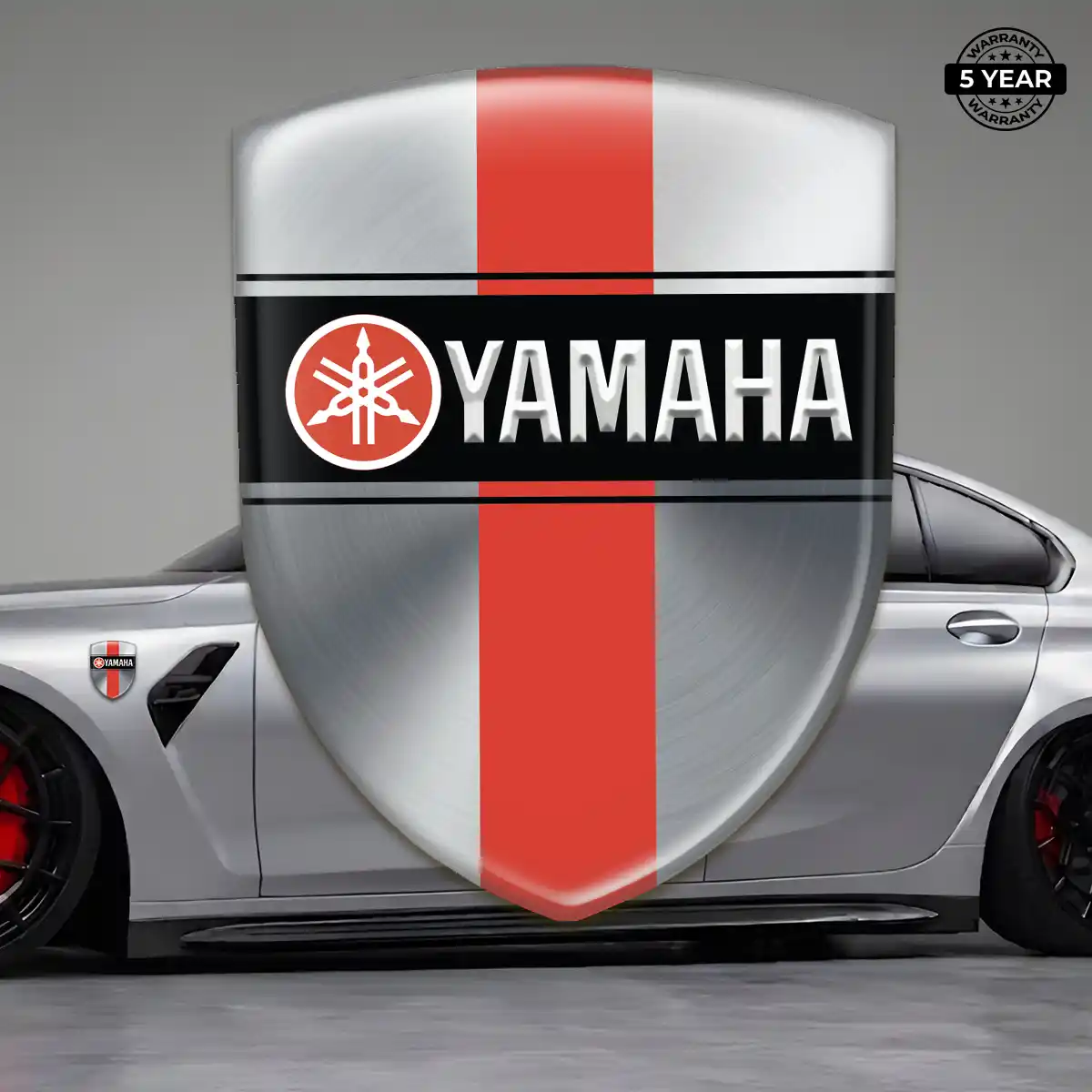 Yamaha Emblem Shield Premium Dome