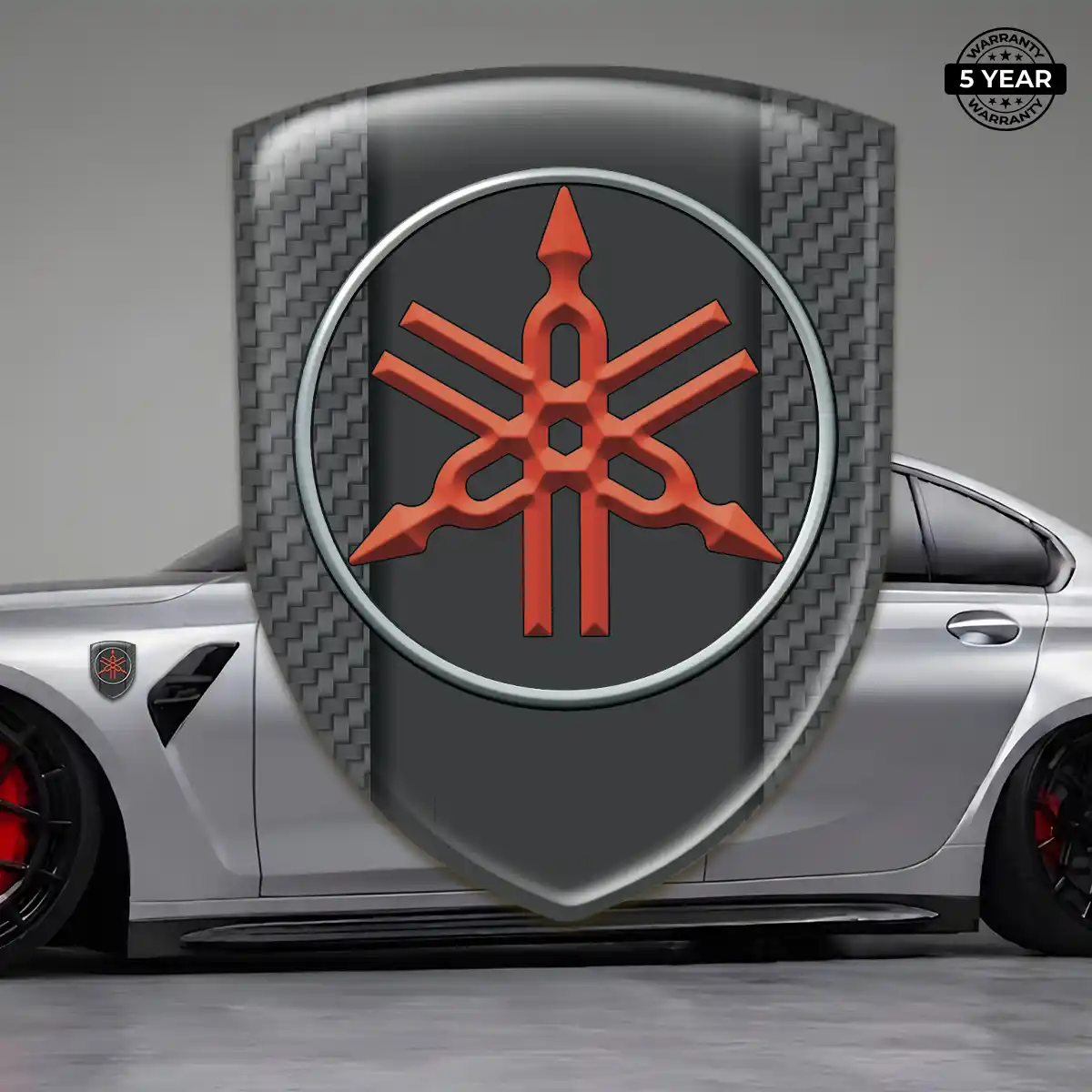 Yamaha Emblem Shield Resin Luxe