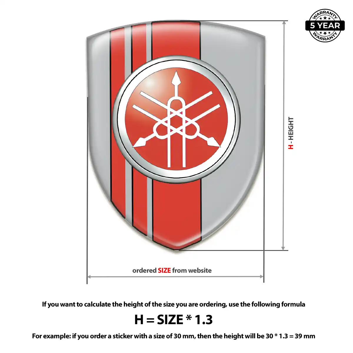 Yamaha Emblem Shield Sport Tuning