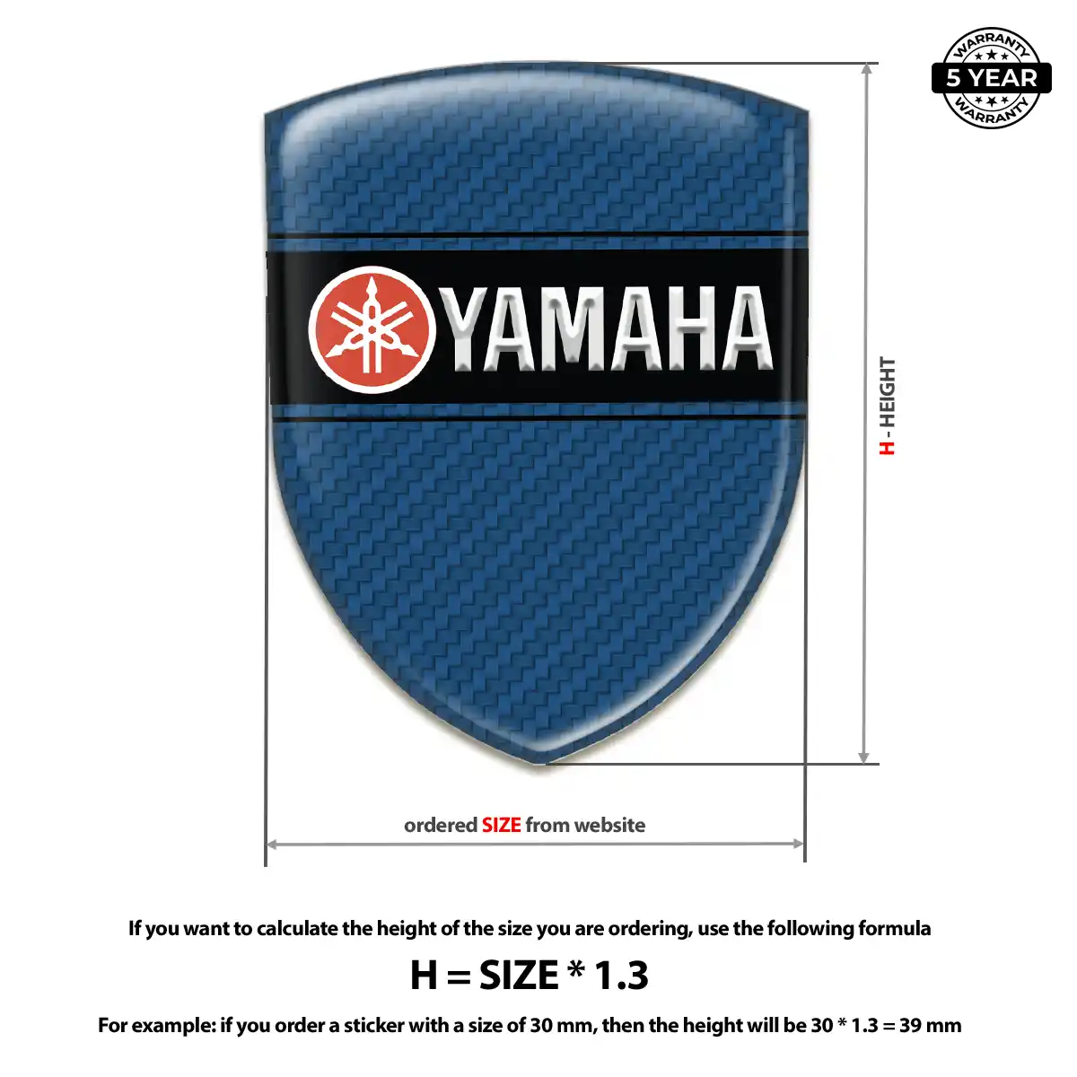 Yamaha Emblem Shield Street Tuning