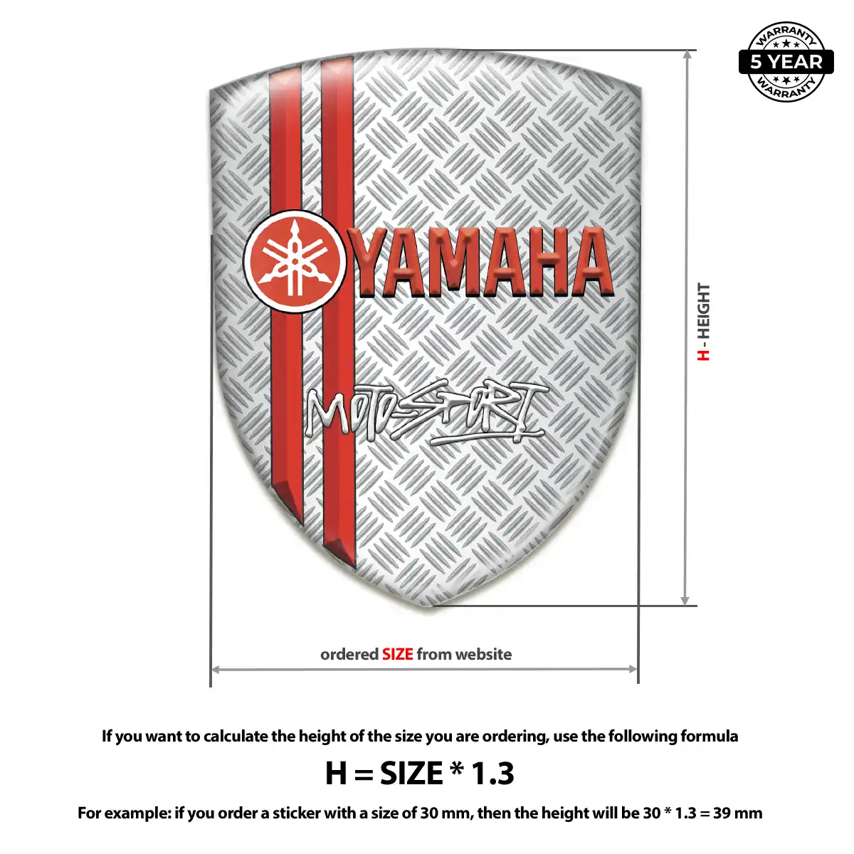 Yamaha Emblem Silicone Auto Tuning