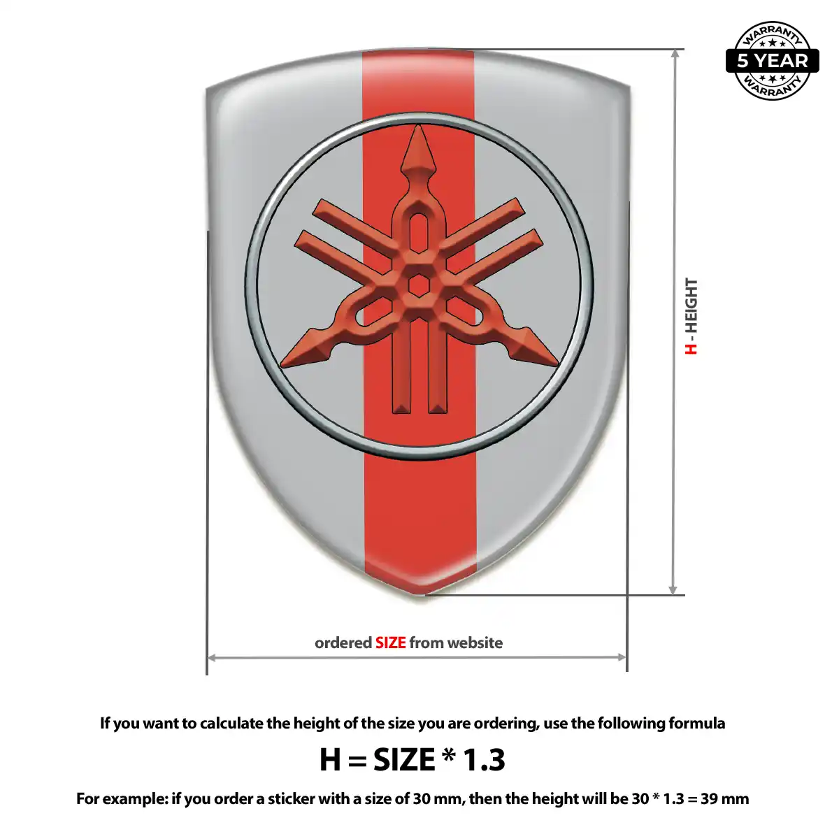 Yamaha Emblem Silicone Cabin Style