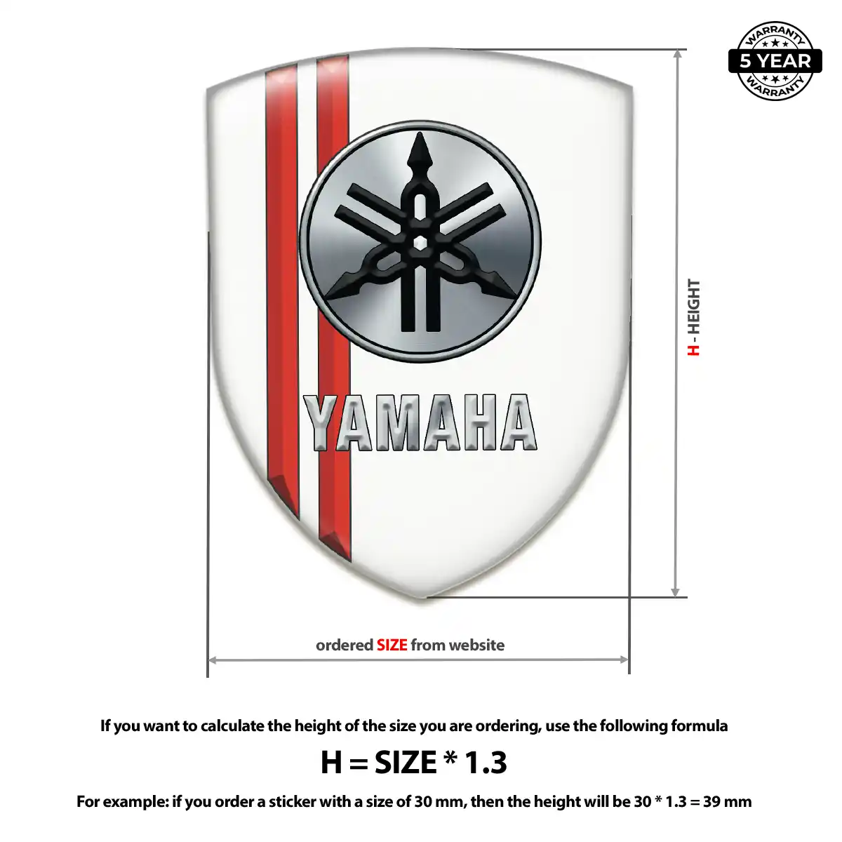 Yamaha Emblem Silicone Deluxe Edition