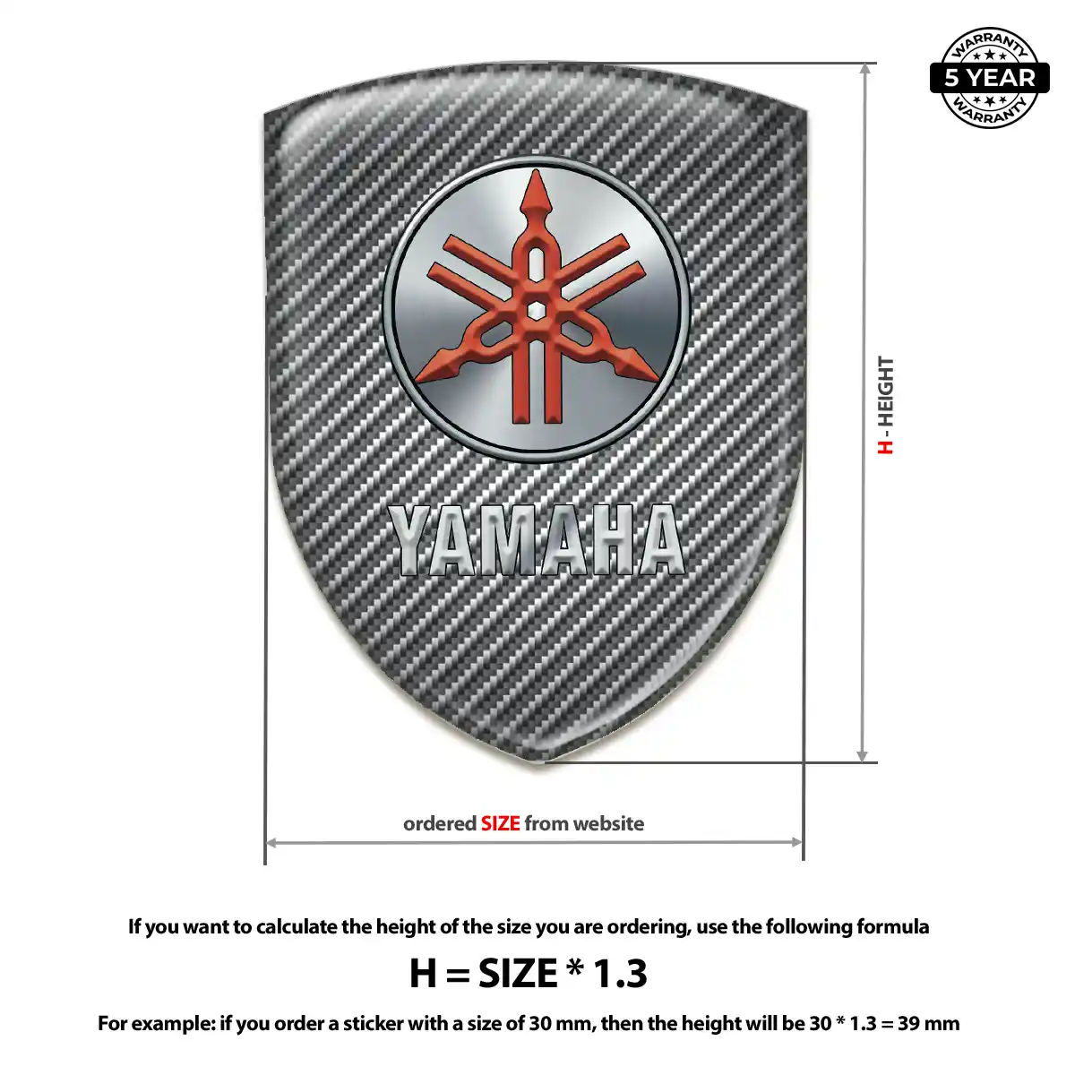 Yamaha Emblem Silicone Opulent Line