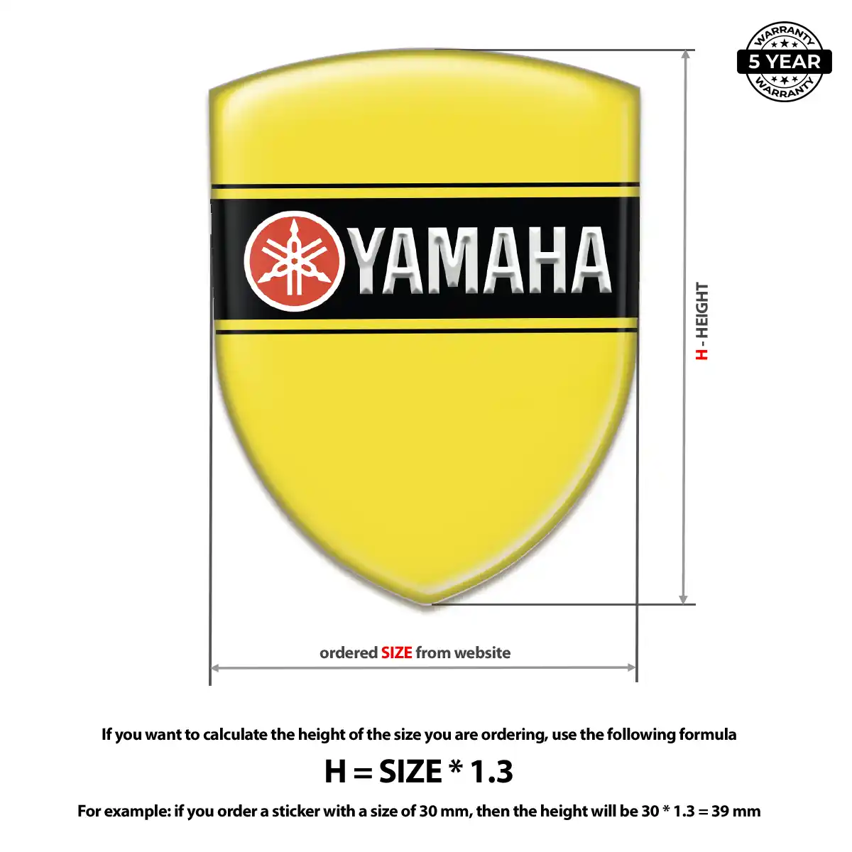 Yamaha Emblem Silicone Signature Edition