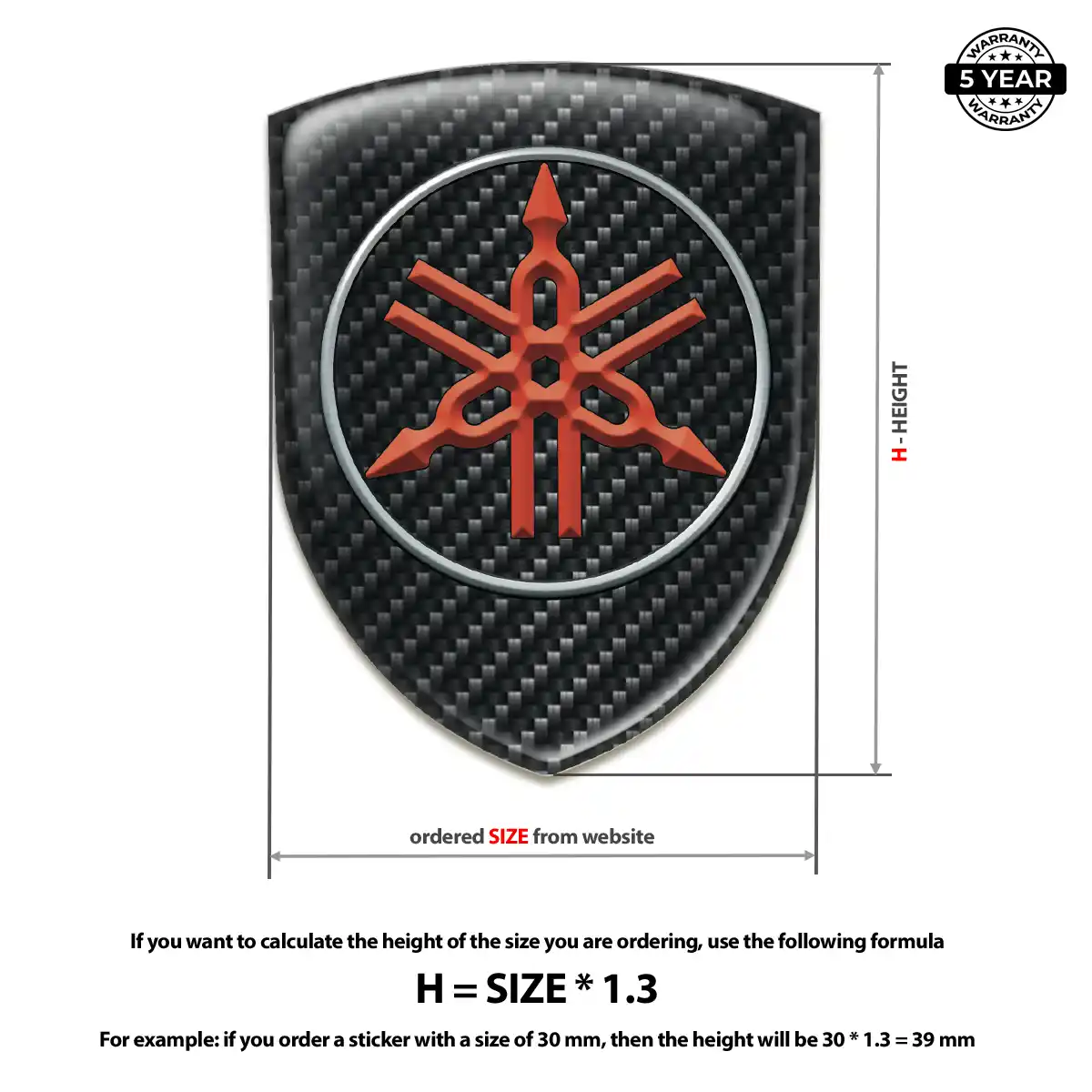 Yamaha Emblem Silicone Street Tuning