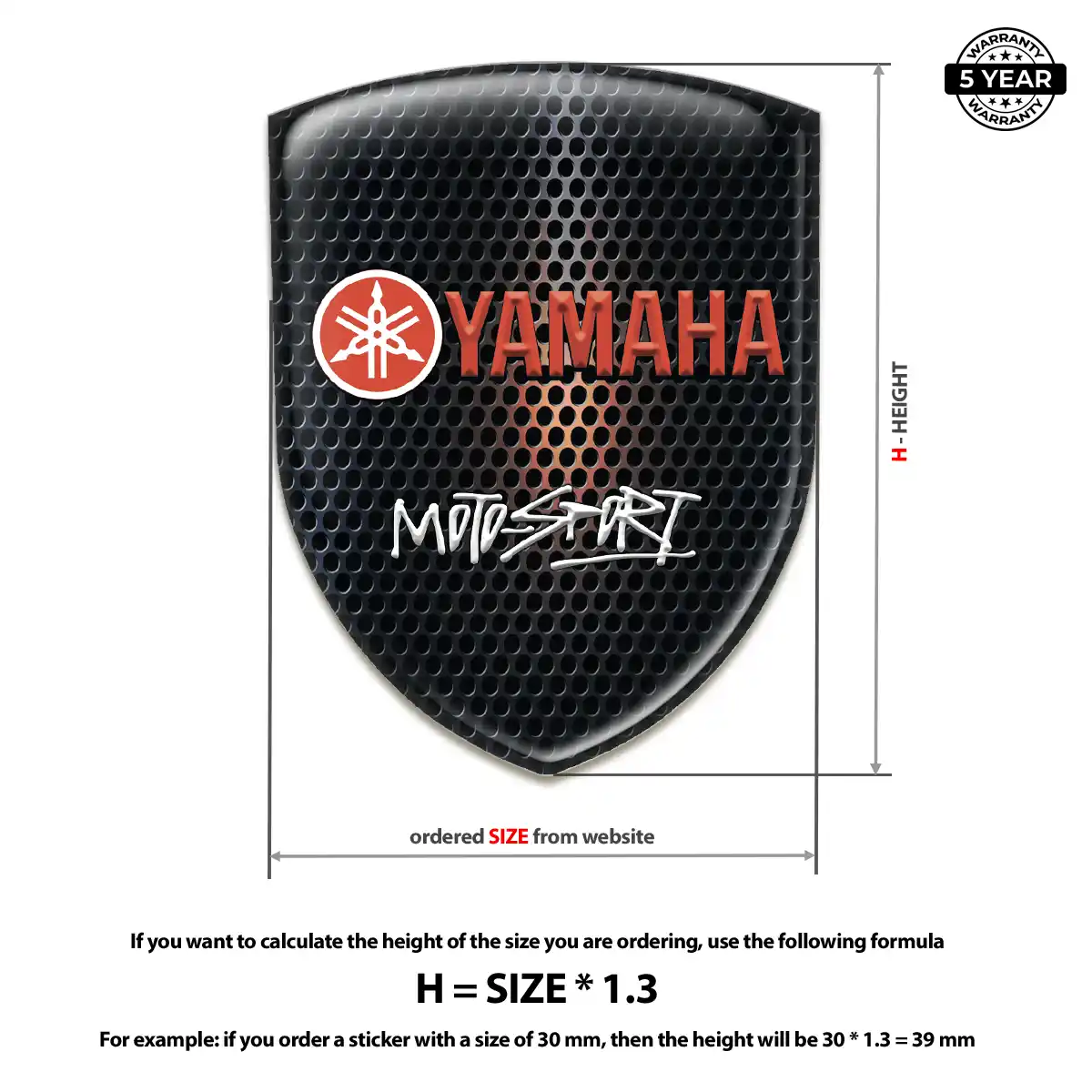 Yamaha Emblem Silicone Superior Craft