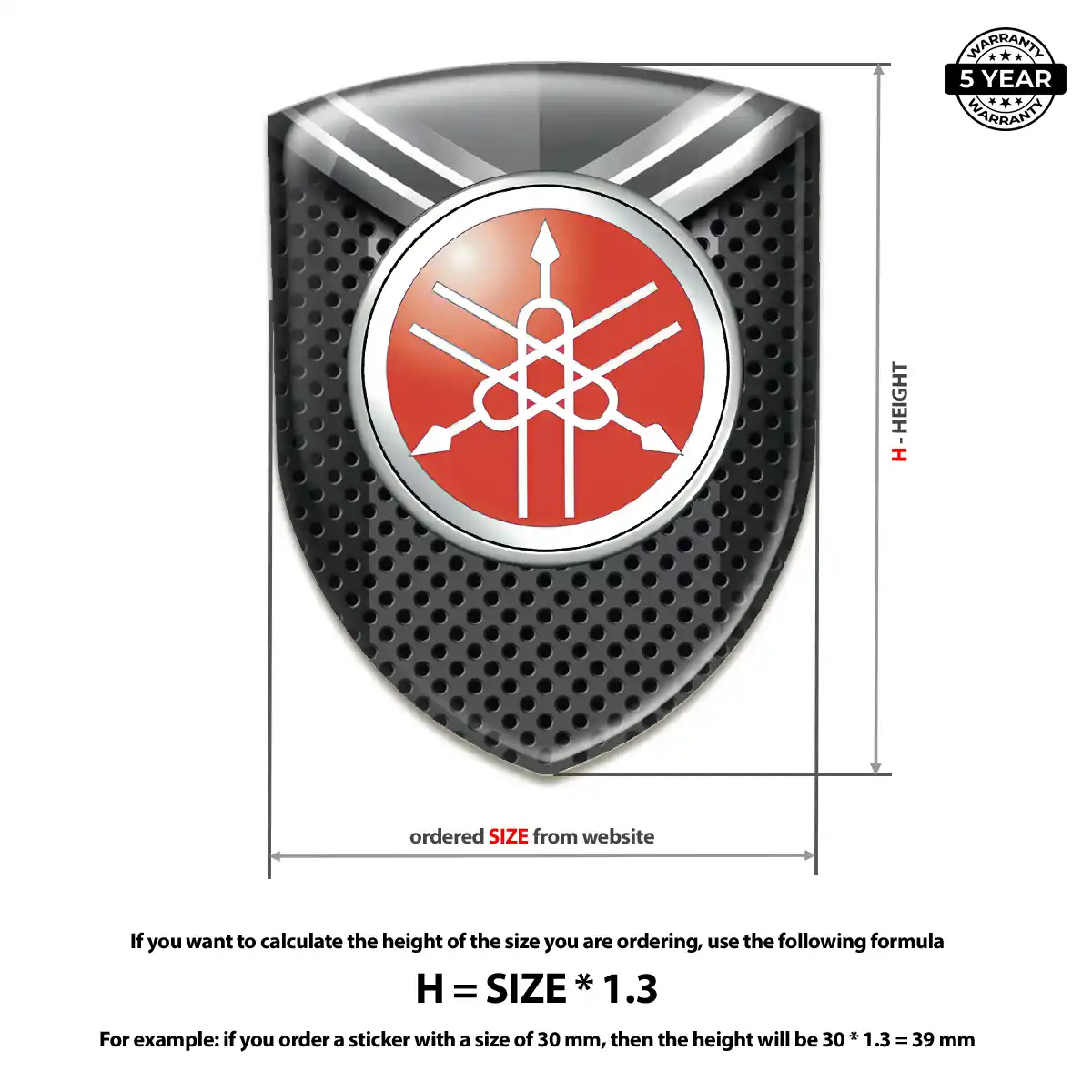 Yamaha Emblem Silicone Vortex Series