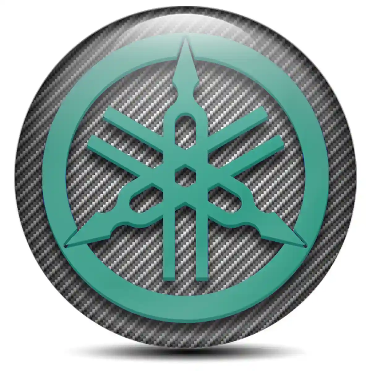 Yamaha Emblem Wheel Center Caps Sleek Style