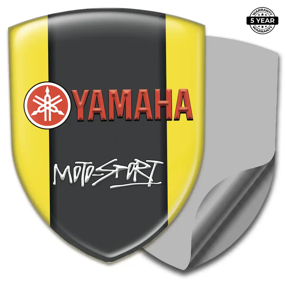 Yamaha Epoxy Domed Sticker Auto Tuning