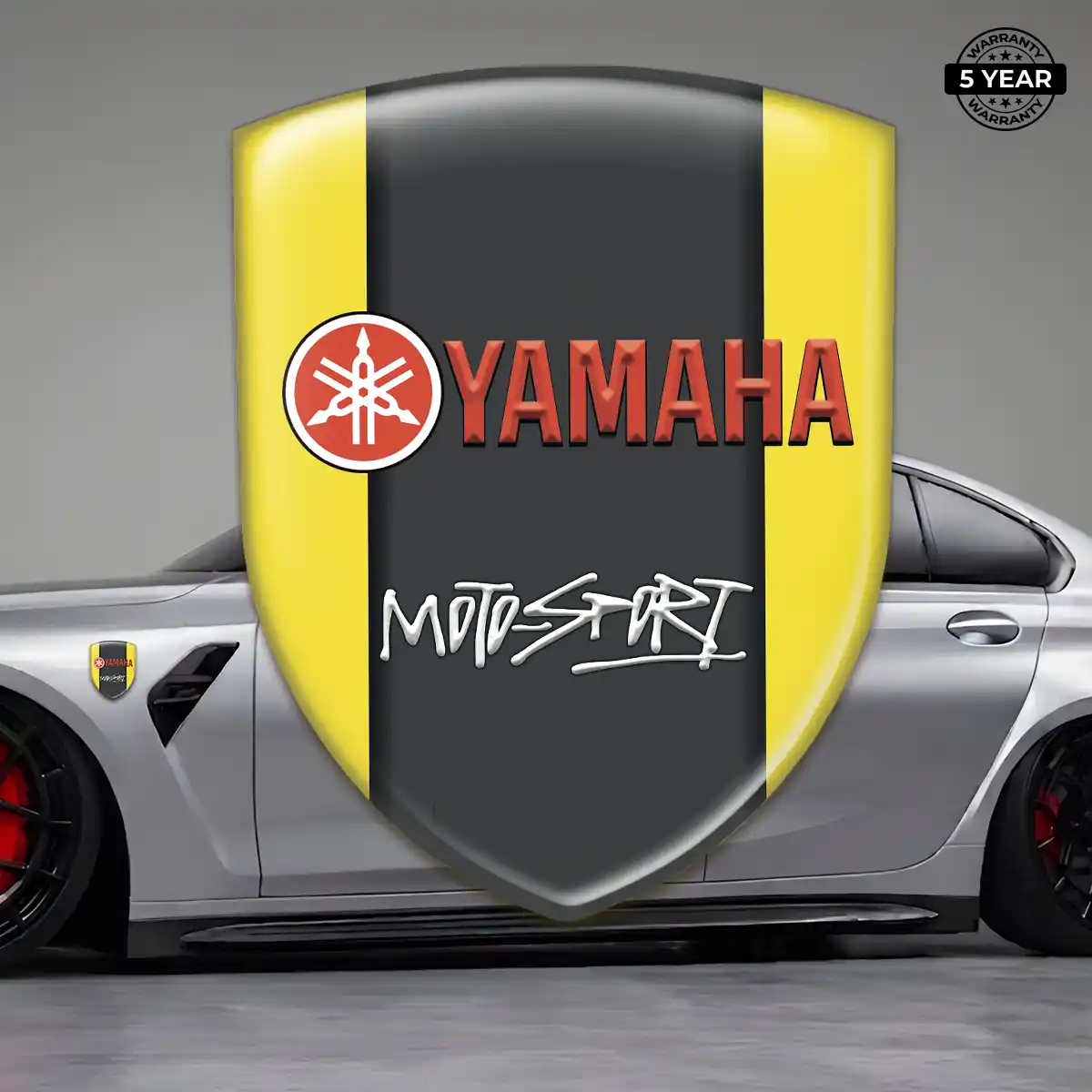 Yamaha Epoxy Domed Sticker Auto Tuning