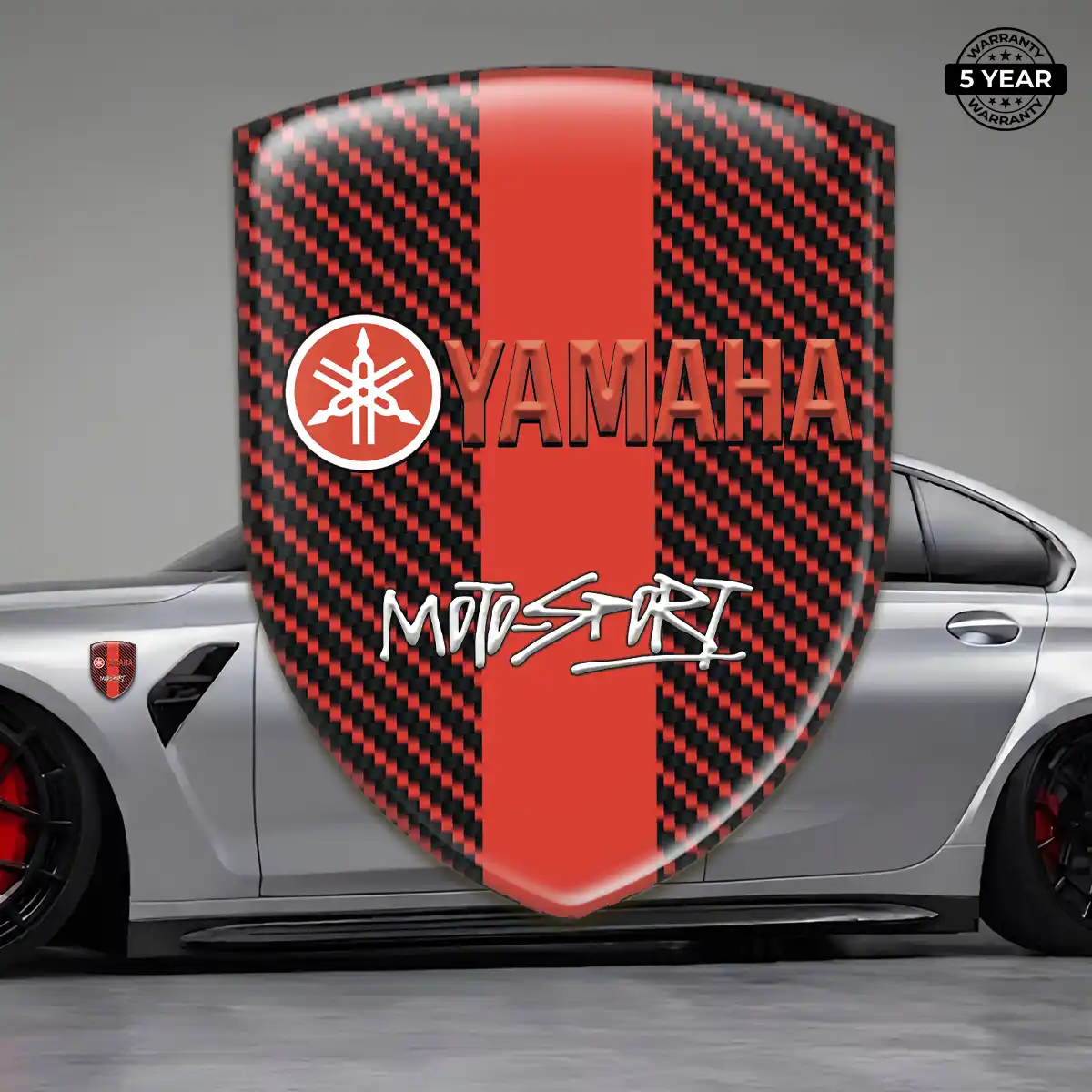Yamaha Epoxy Domed Sticker Cabin Style