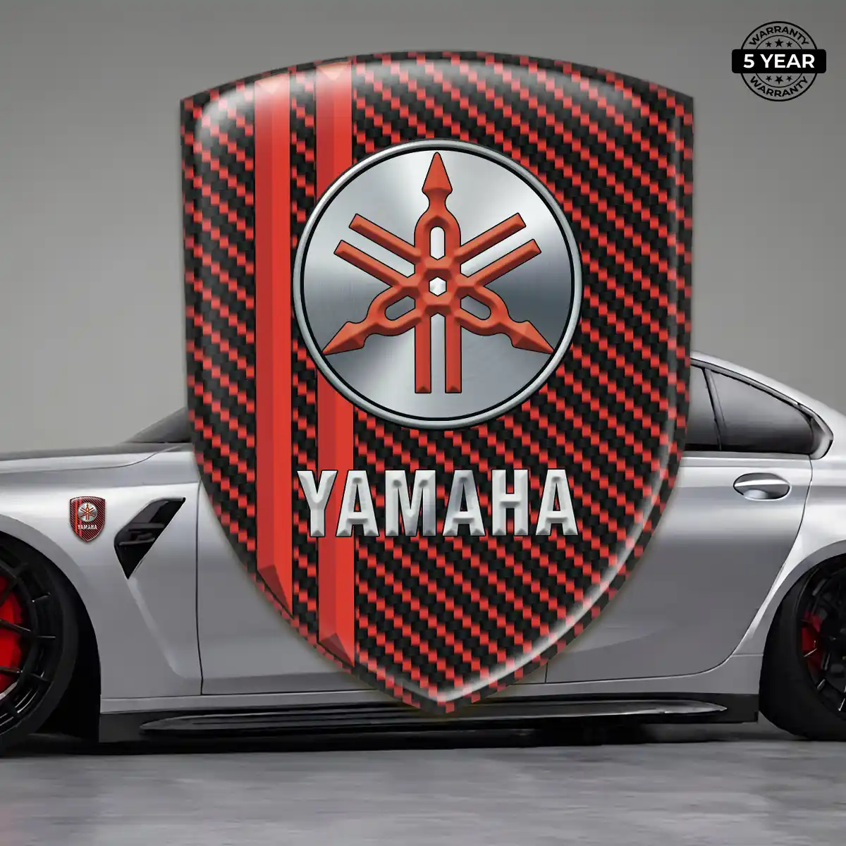 Yamaha Epoxy Domed Sticker Elite Finish