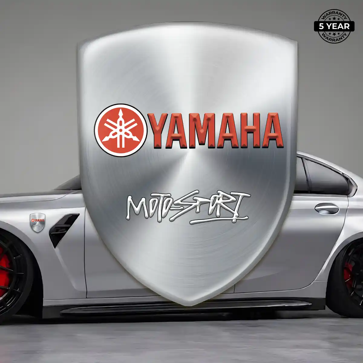 Yamaha Epoxy Domed Sticker Interior Luxe