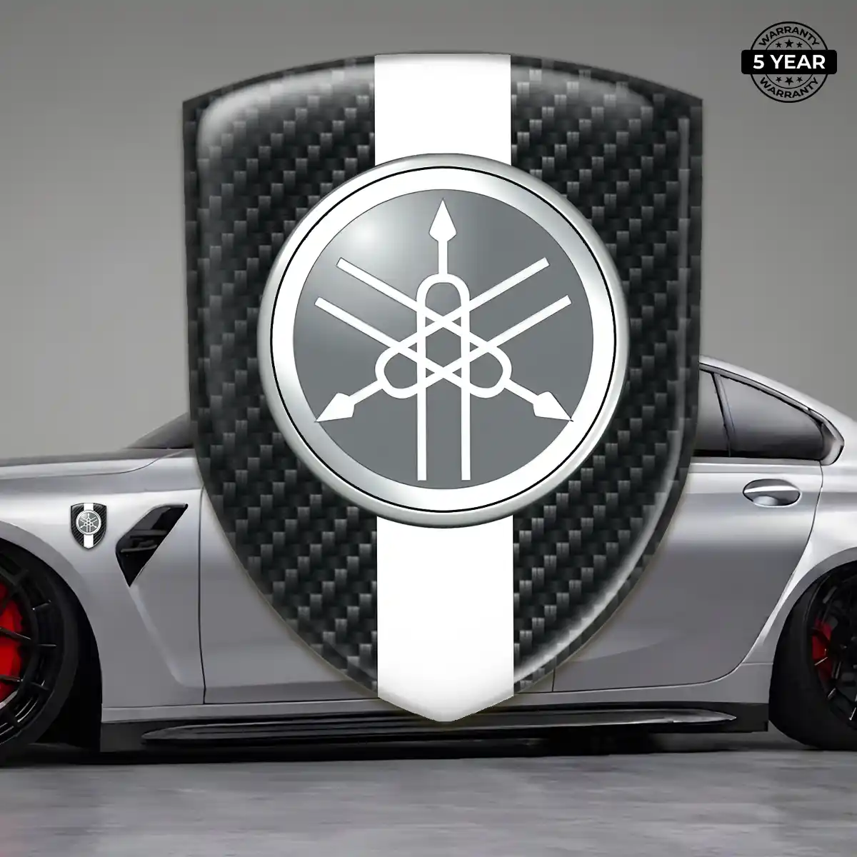 Yamaha Epoxy Domed Sticker Marked Edition