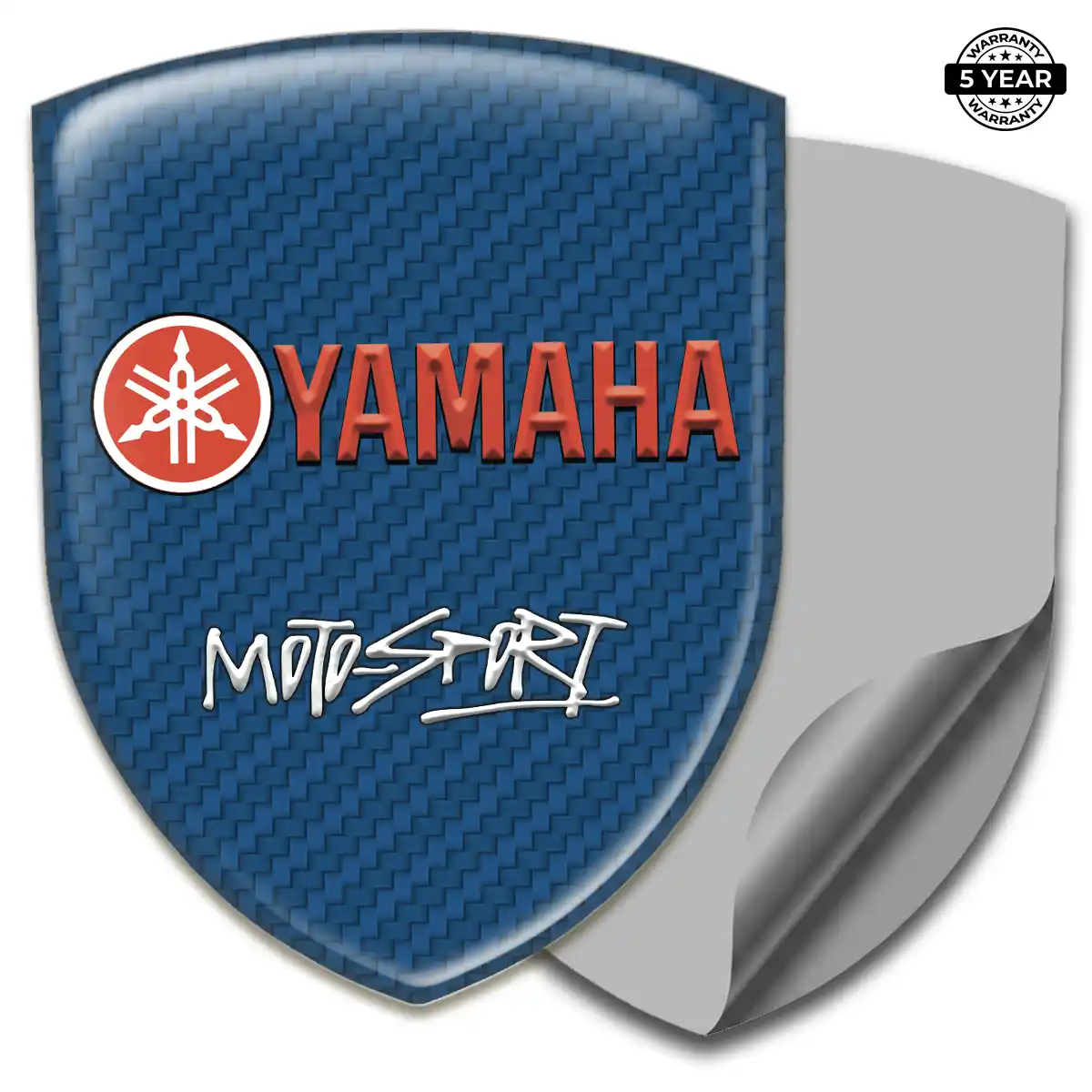 Yamaha Epoxy Domed Sticker Outer Style