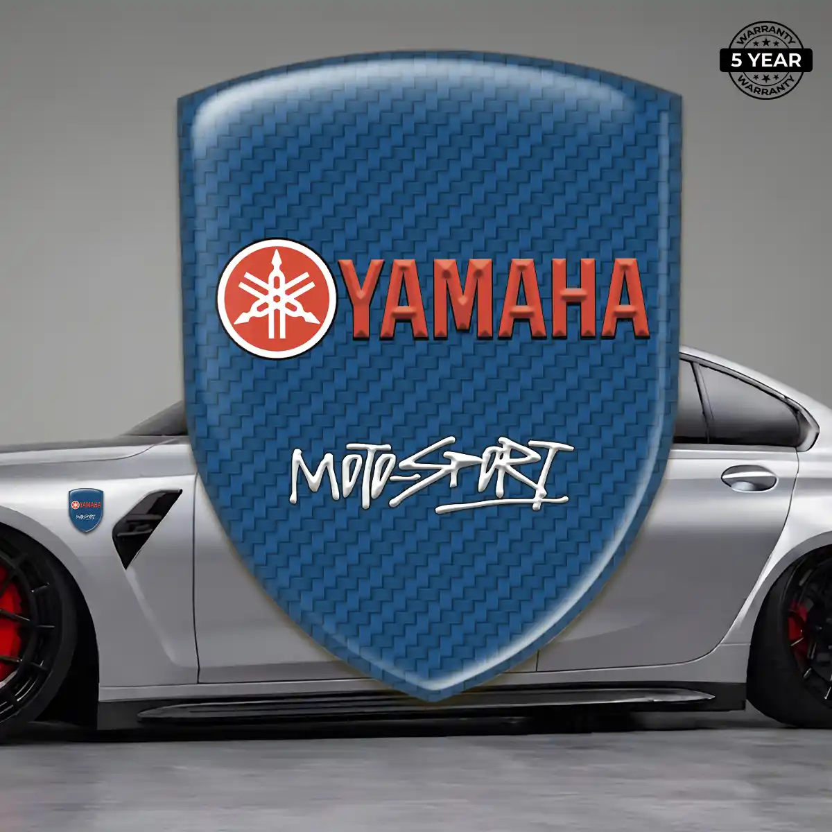 Yamaha Epoxy Domed Sticker Outer Style