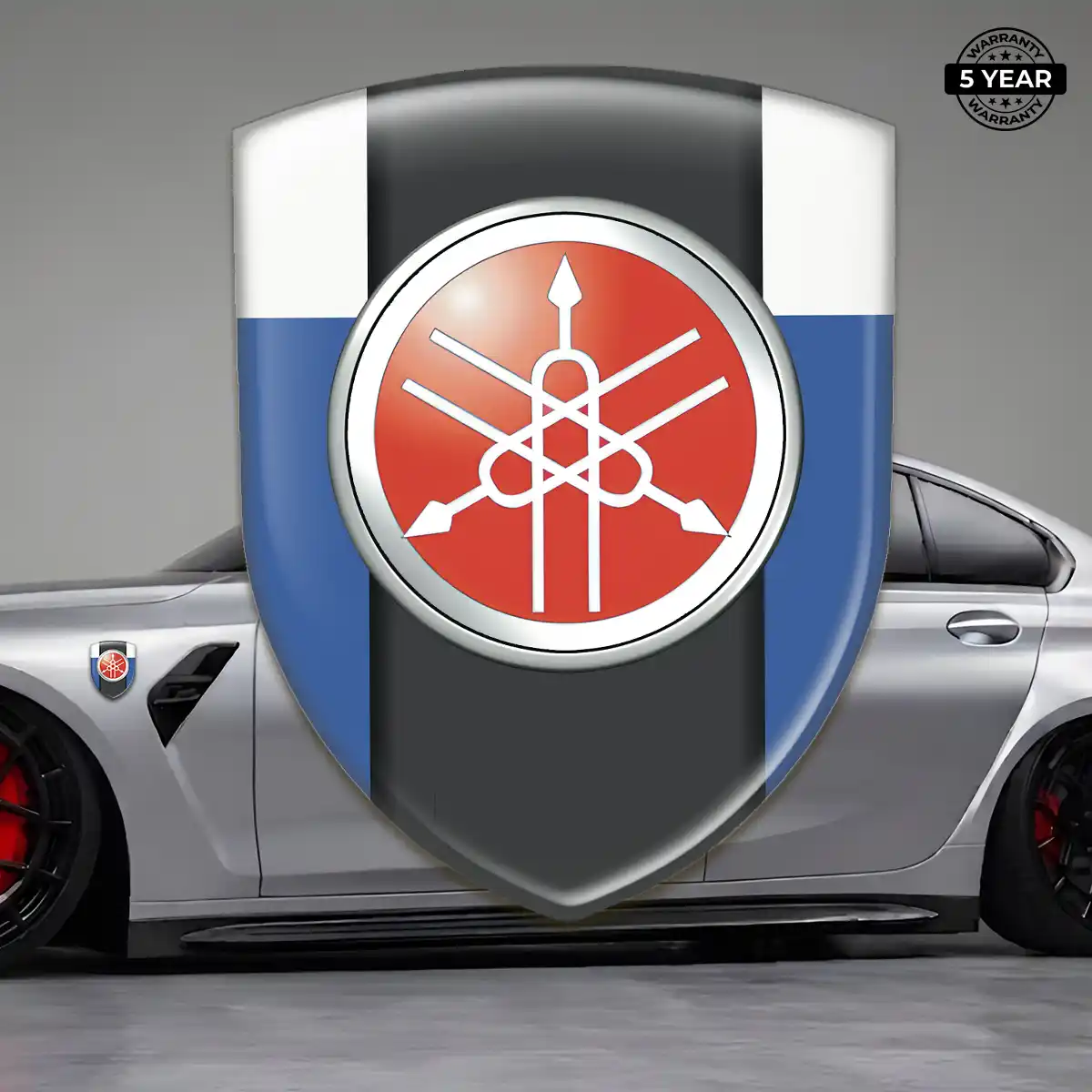 Yamaha Epoxy Domed Sticker Performance Style