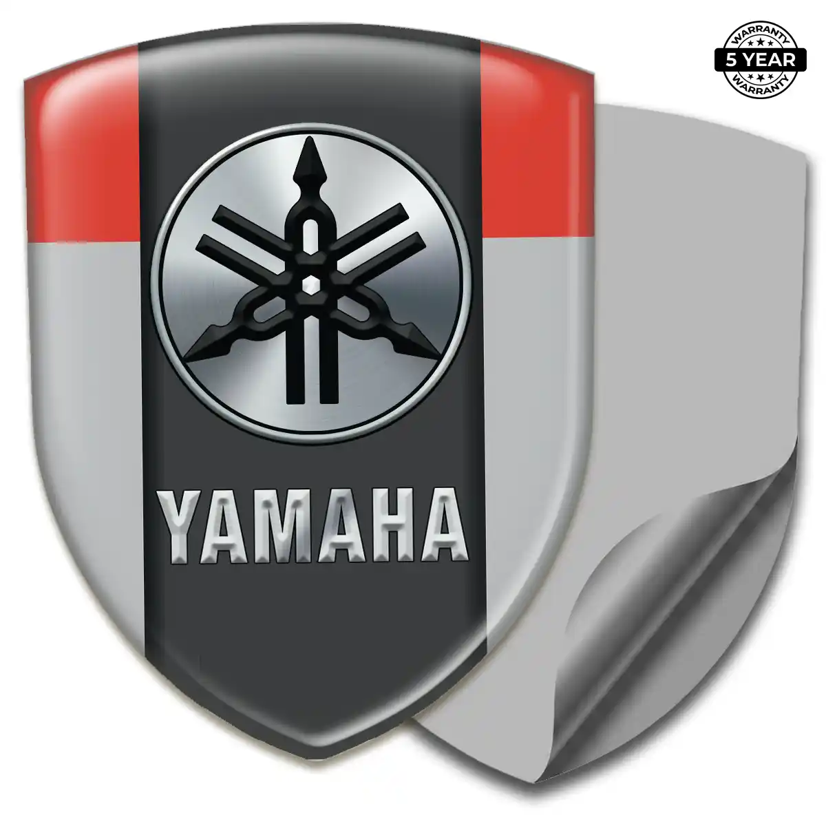 Yamaha Epoxy Domed Sticker Premium Dome