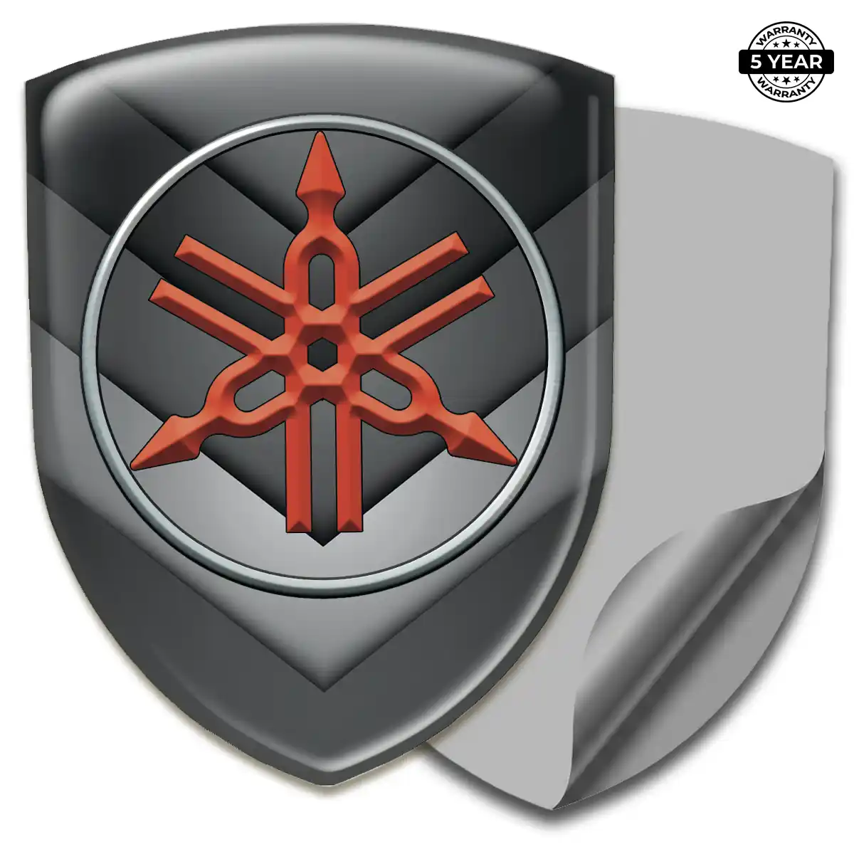 Yamaha Epoxy Domed Sticker Resin Luxe