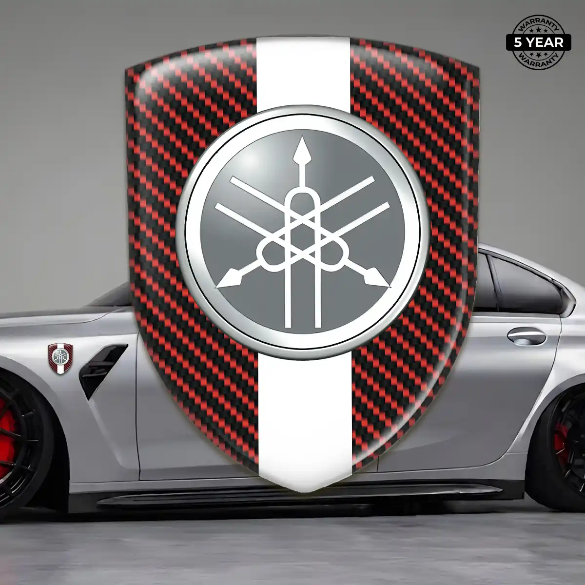Yamaha Epoxy Domed Sticker Signature Edition
