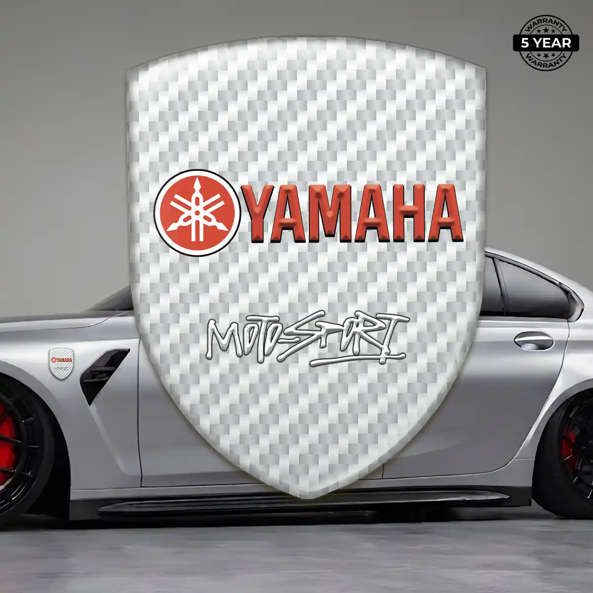 Yamaha Epoxy Domed Sticker Signature Grade