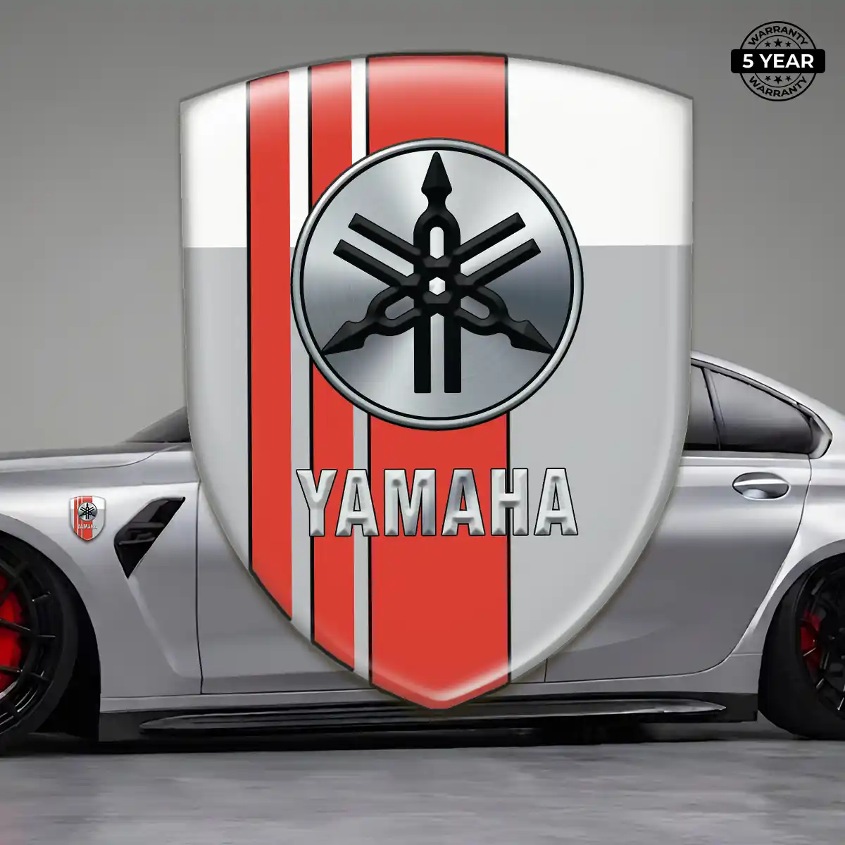 Yamaha Epoxy Domed Sticker Street Tuning
