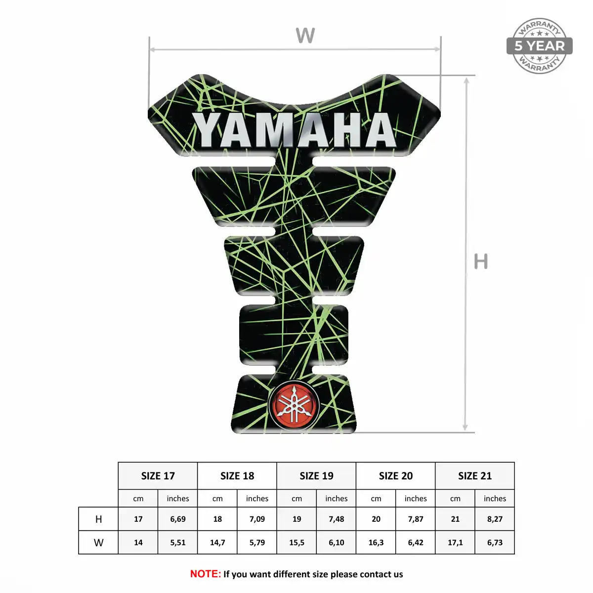 Yamaha Epoxy Tank Pad Superior Craft