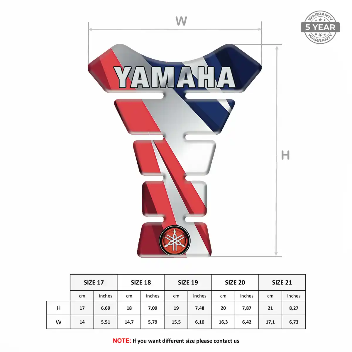 Yamaha Fuel Tank Protector Elite Edition