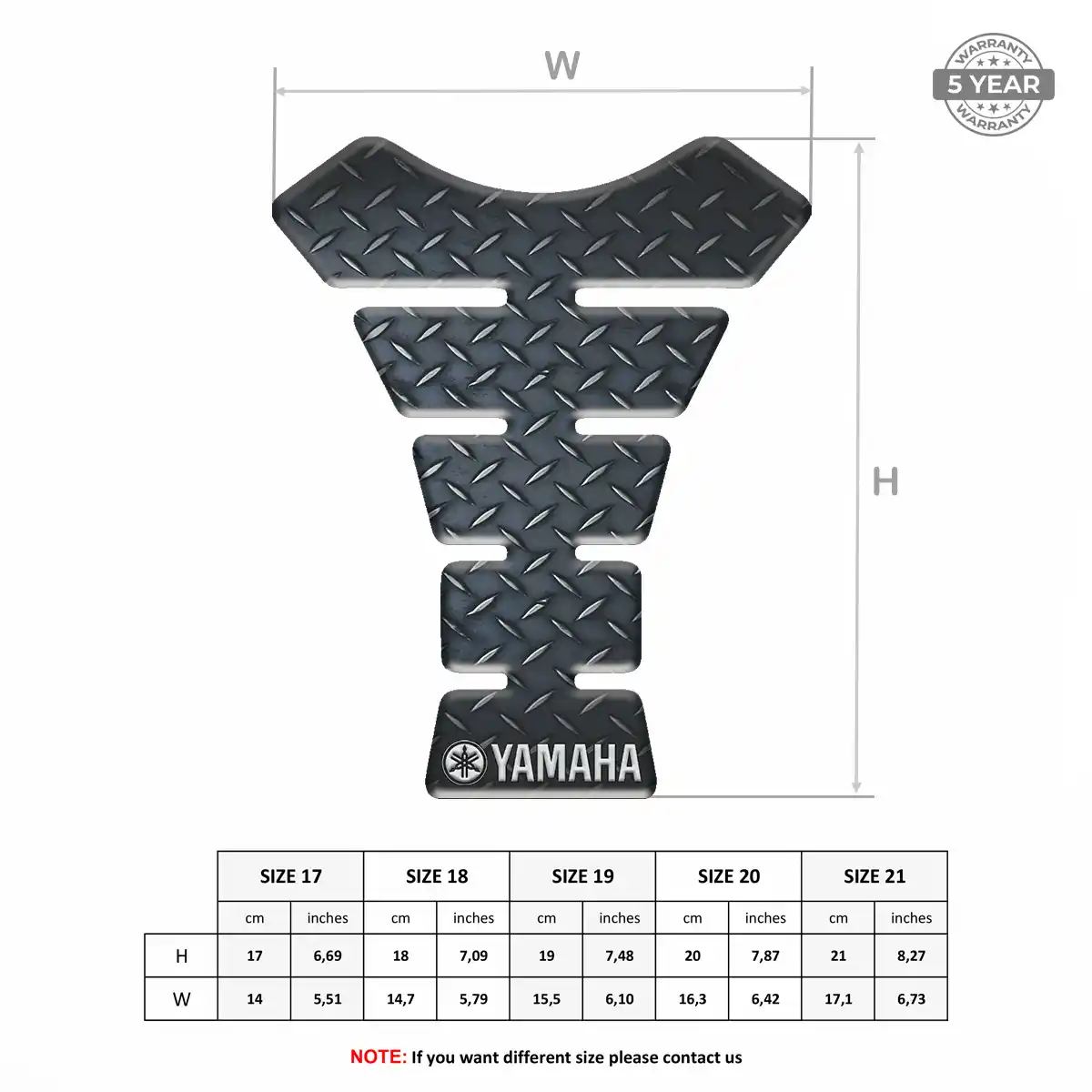 Yamaha Fuel Tank Protector Signature Grade