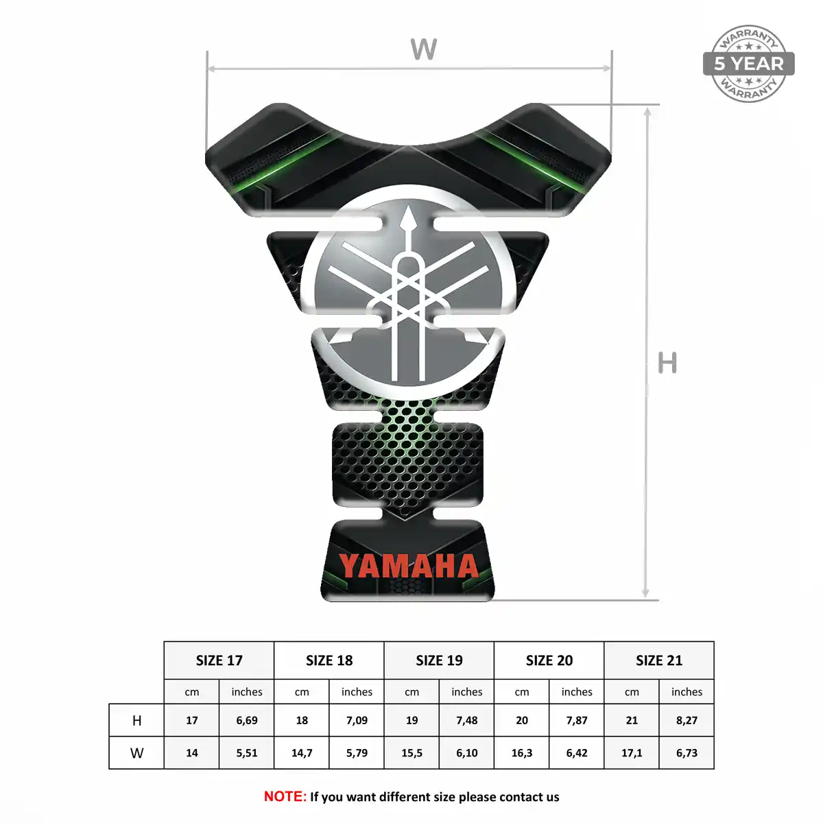 Yamaha Fuel Tank Protector Superior Craft
