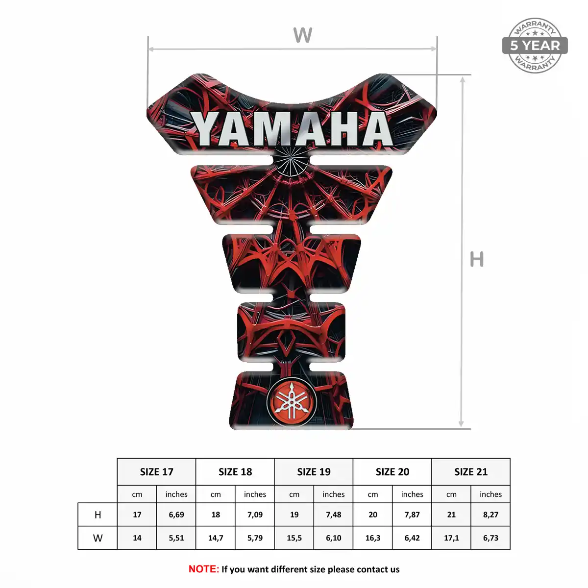 Yamaha Gas Tank Pad Superior Craft