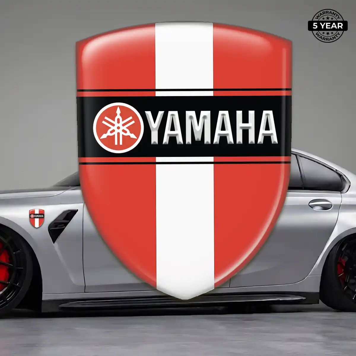 Yamaha Gel Badge Sticker Interior Elegance