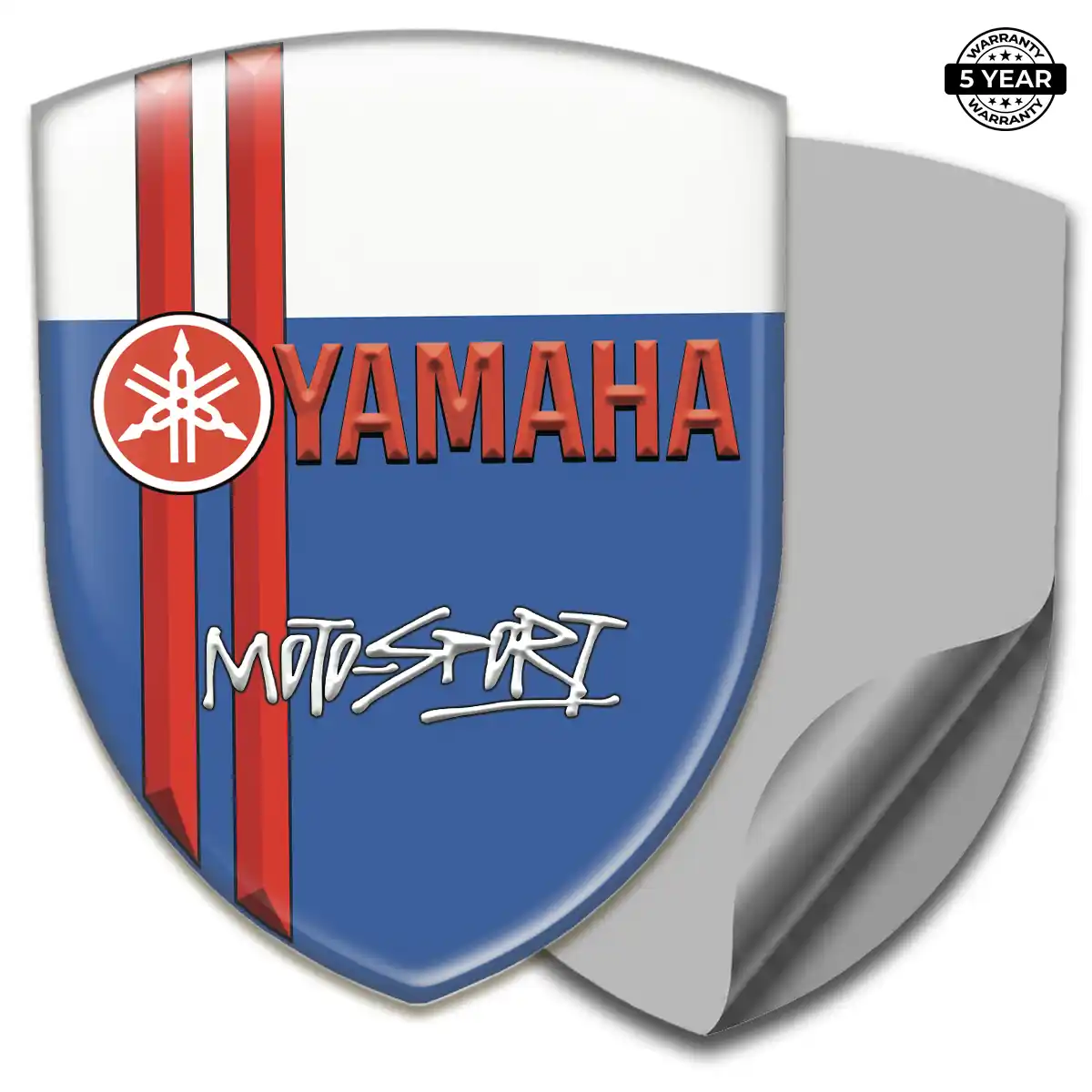 Yamaha Gel Badge Sticker Interior Luxe