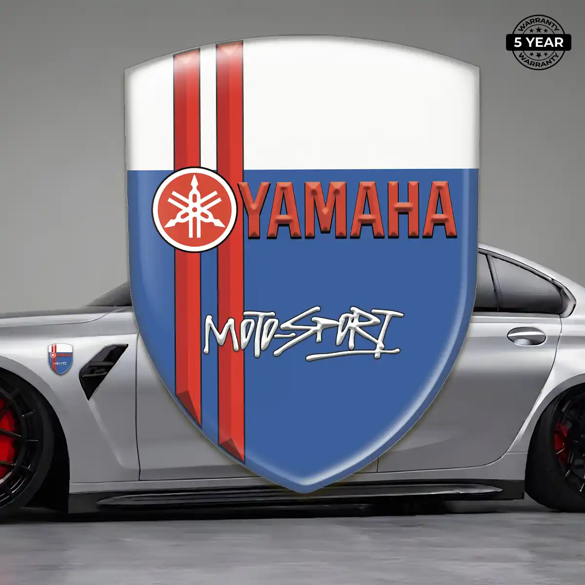 Yamaha Gel Badge Sticker Interior Luxe