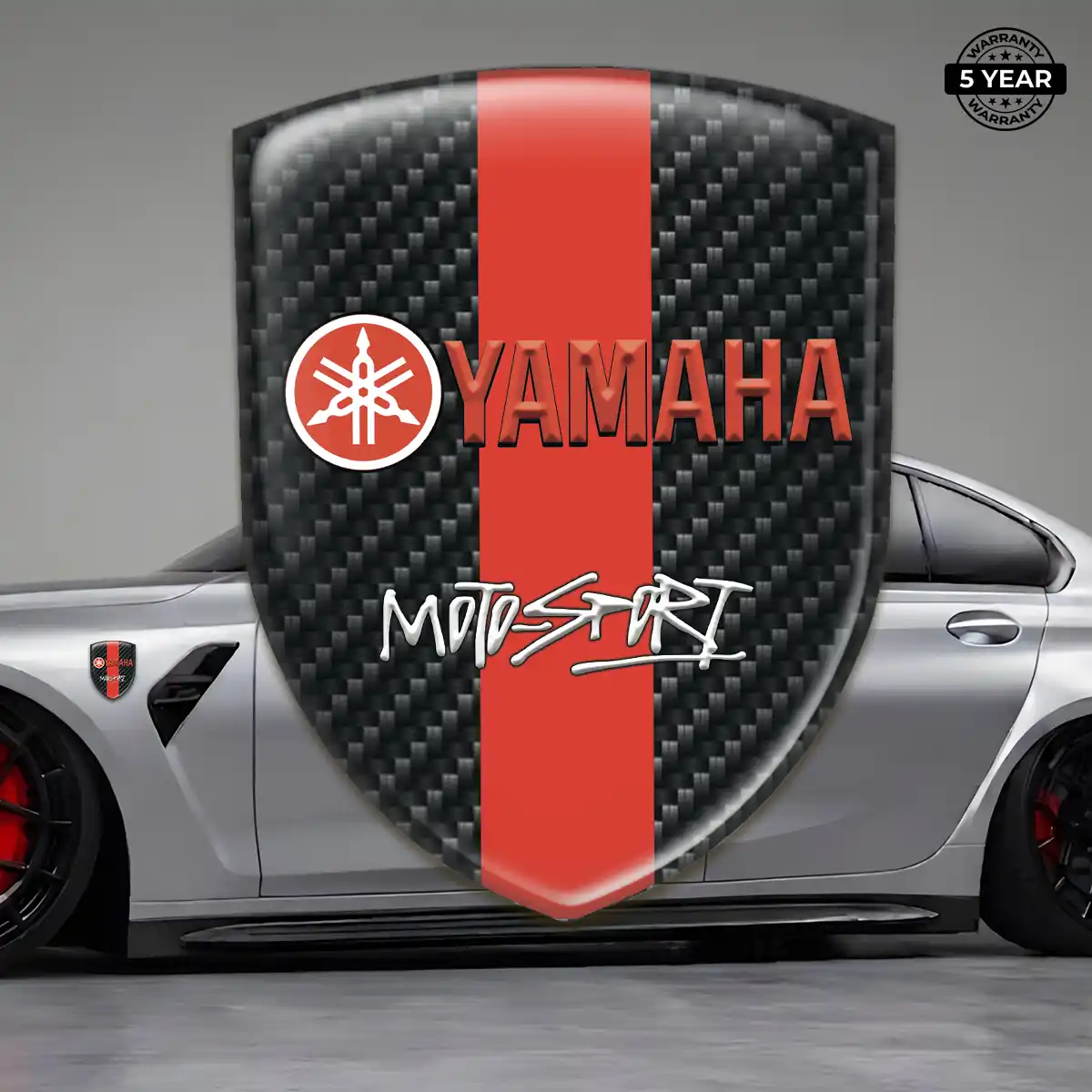 Yamaha Gel Badge Sticker Marked Edition