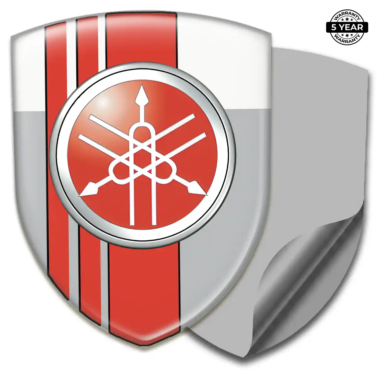 Yamaha Gel Badge Sticker Outer Style