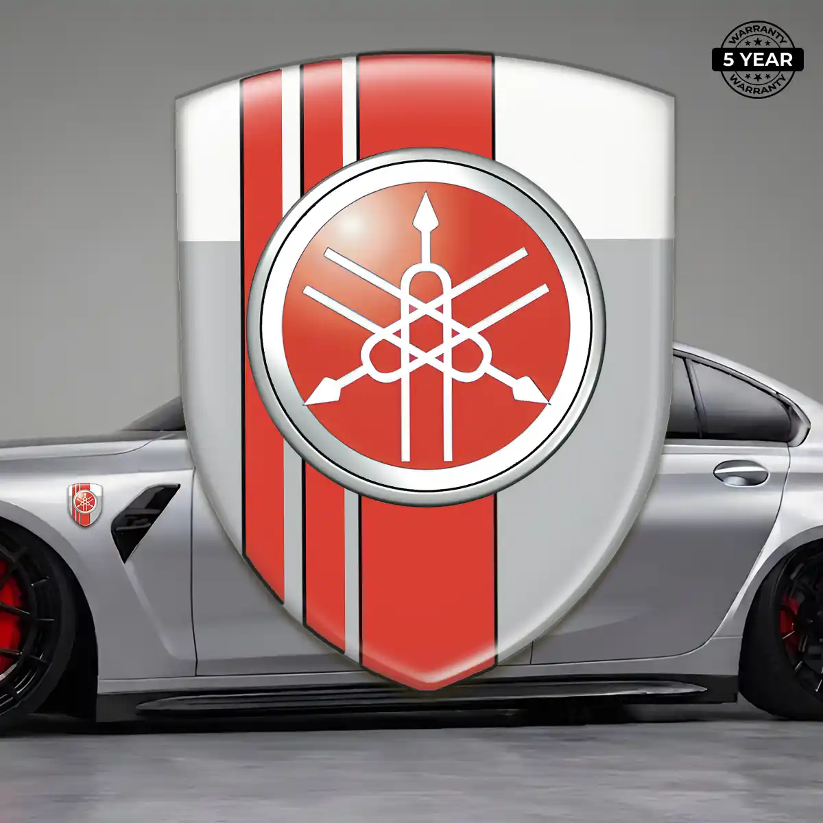 Yamaha Gel Badge Sticker Outer Style