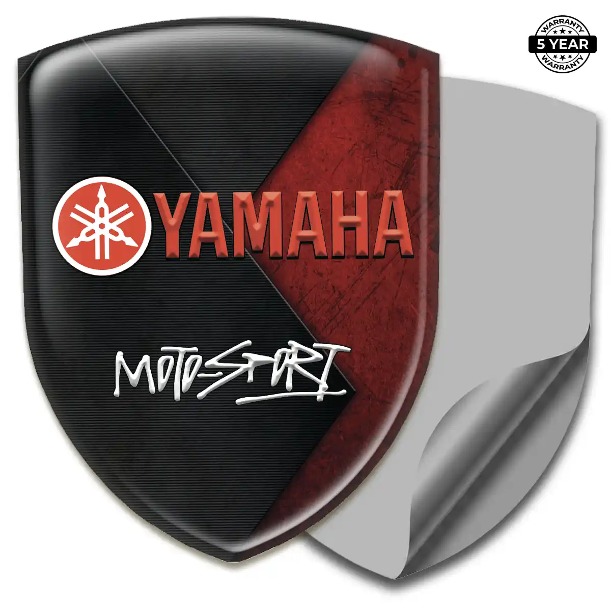 Yamaha Gel Badge Sticker Performance Style