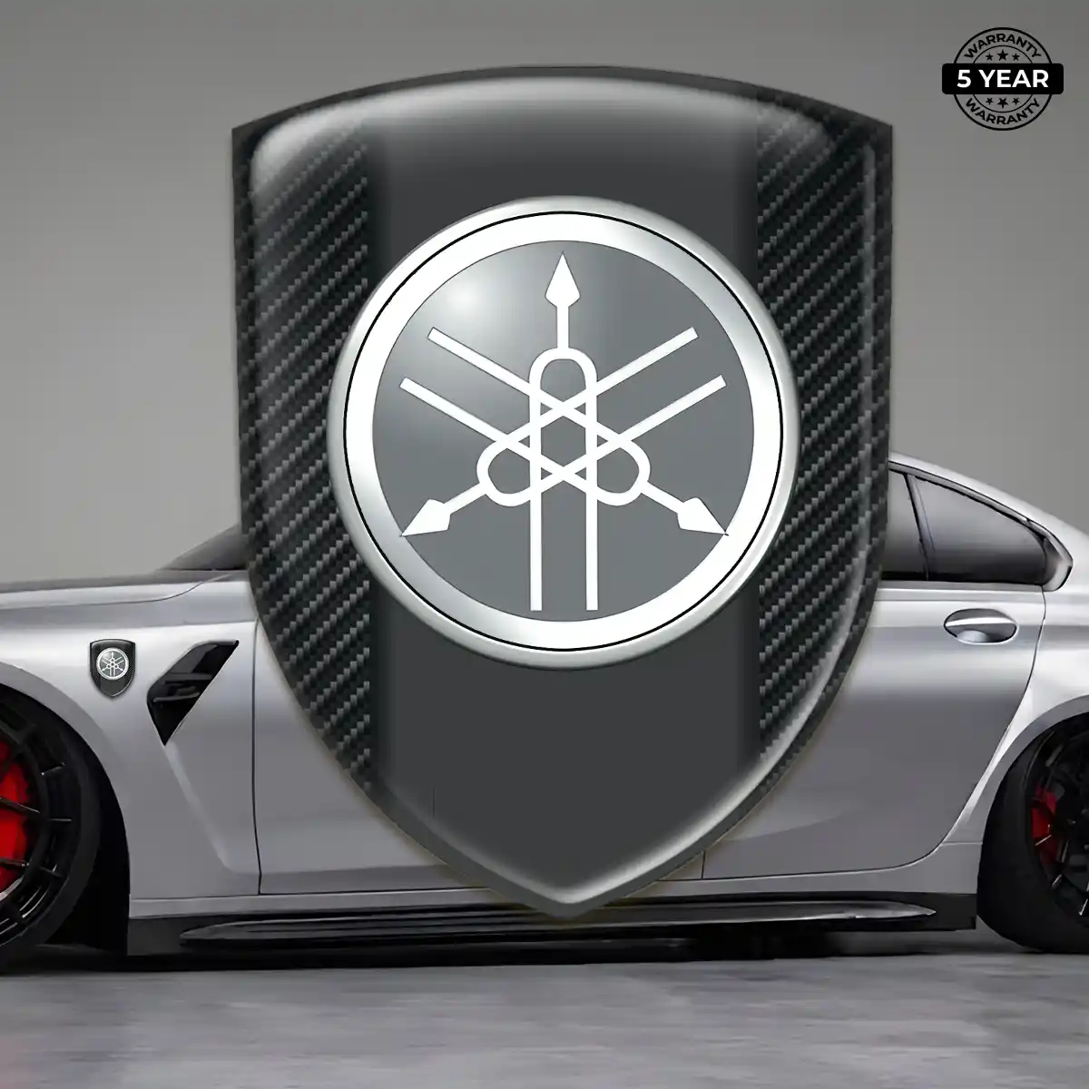 Yamaha Gel Badge Sticker Prestige Line