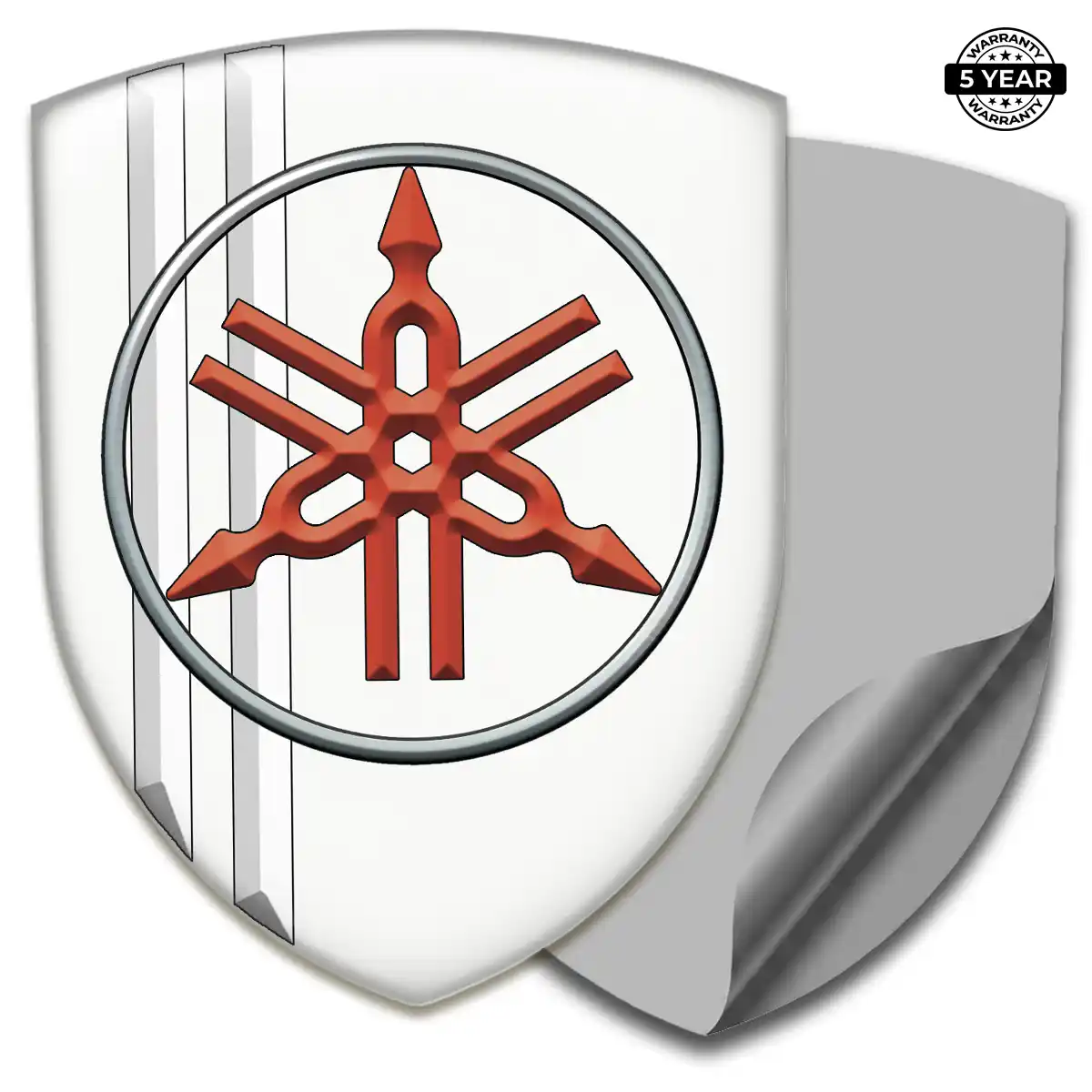 Yamaha Gel Badge Sticker Prime Quality