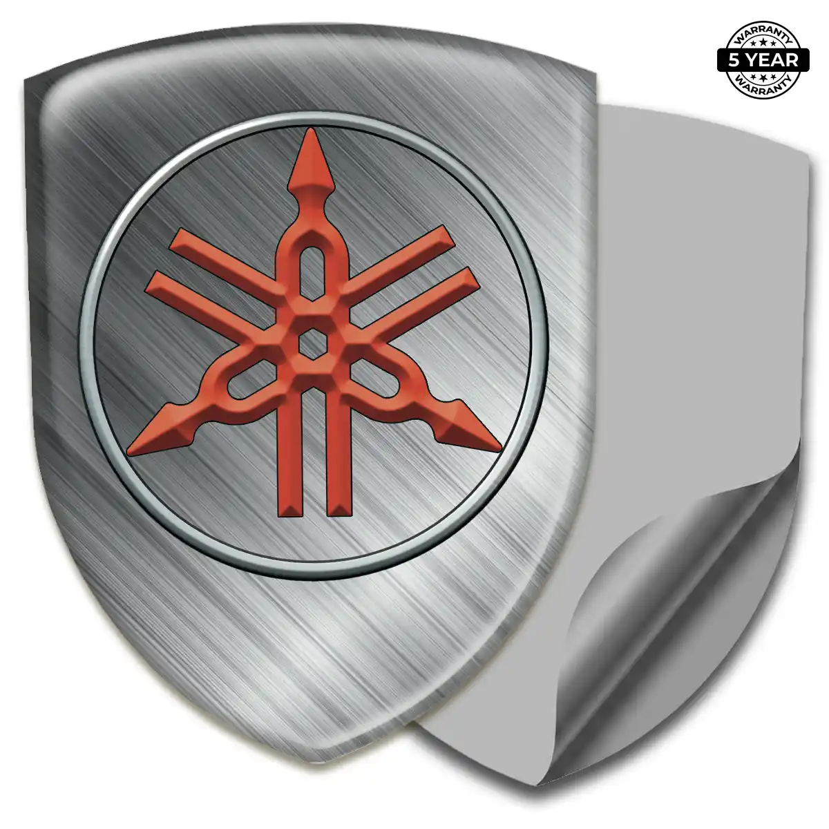 Yamaha Gel Badge Sticker Refined Design