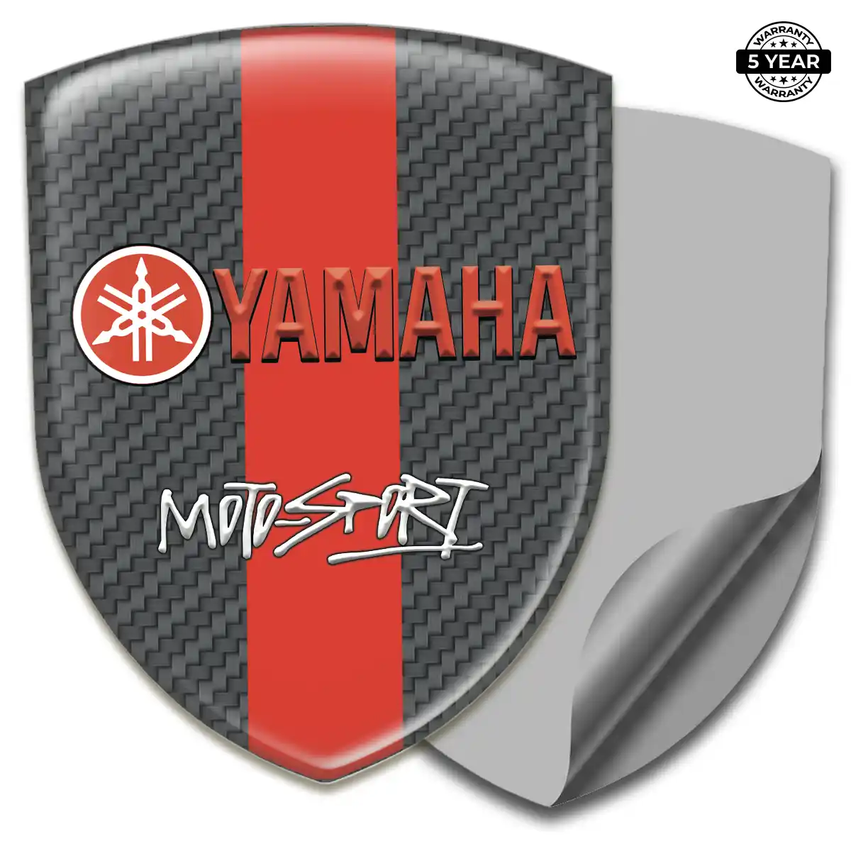 Yamaha Gel Badge Sticker Resin Luxe