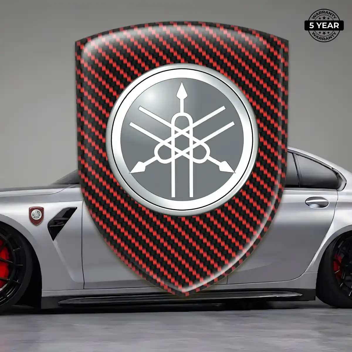 Yamaha Gel Badge Sticker Superior Craft