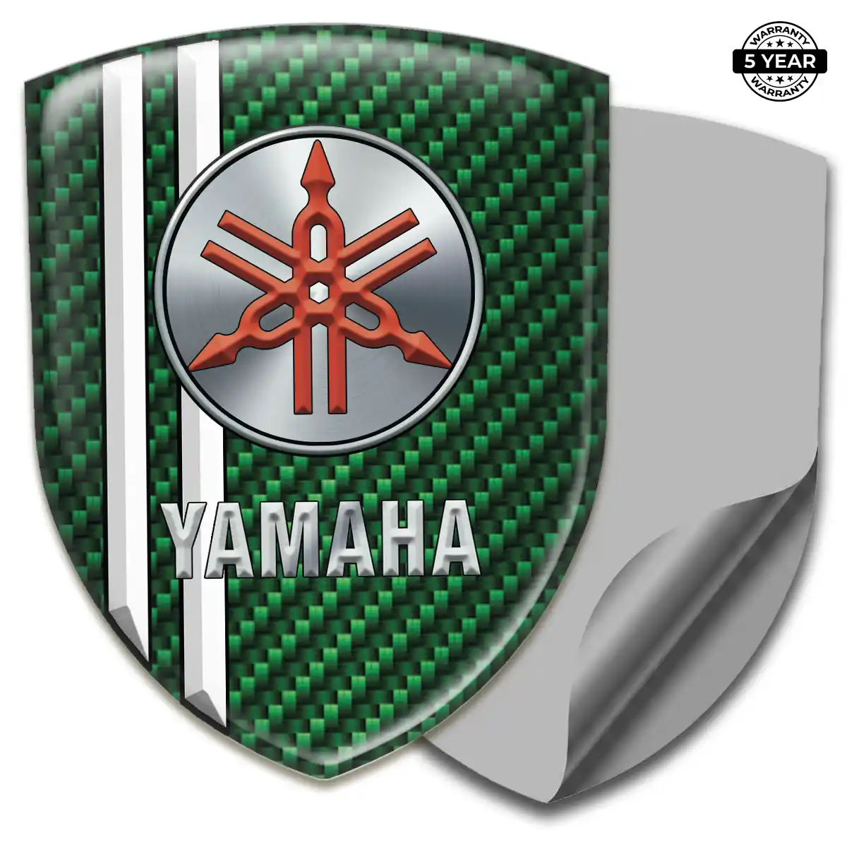 Yamaha Gel Emblem Sticker Auto Tuning