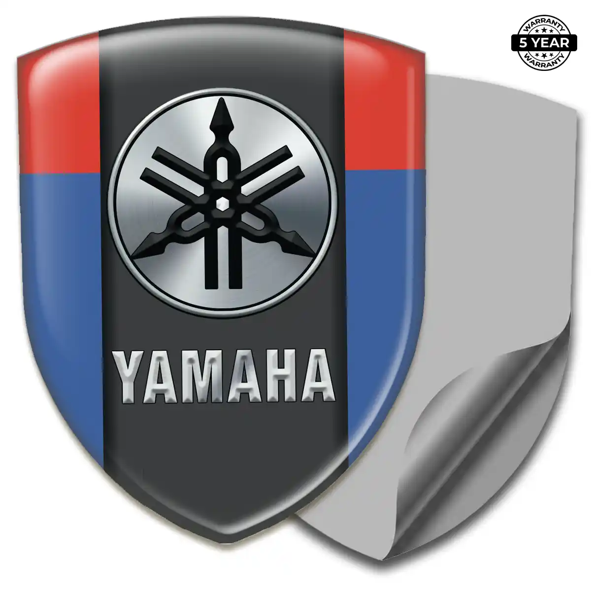 Yamaha Gel Emblem Sticker Cabin Style