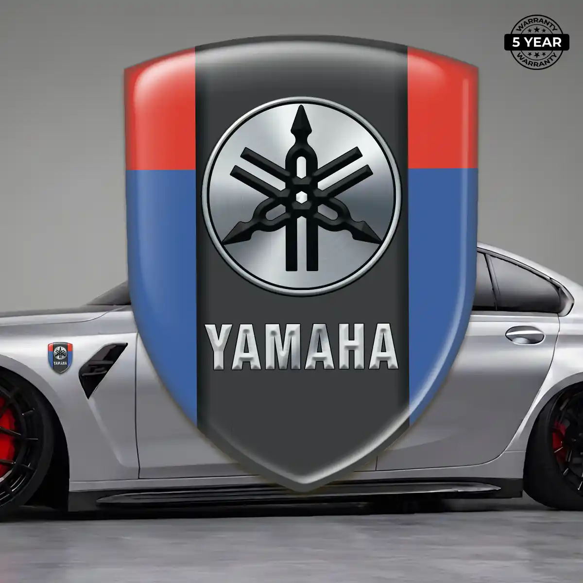 Yamaha Gel Emblem Sticker Cabin Style