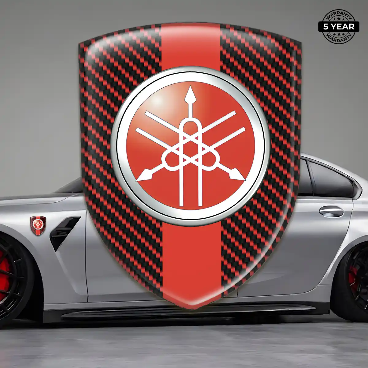 Yamaha Gel Emblem Sticker Deluxe Edition