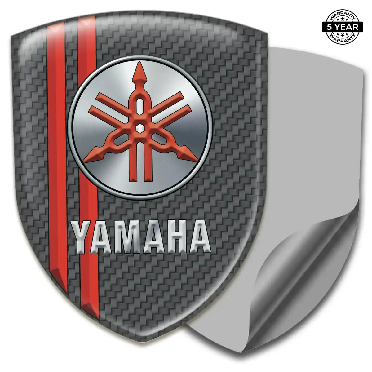 Yamaha Gel Emblem Sticker Interior Luxe