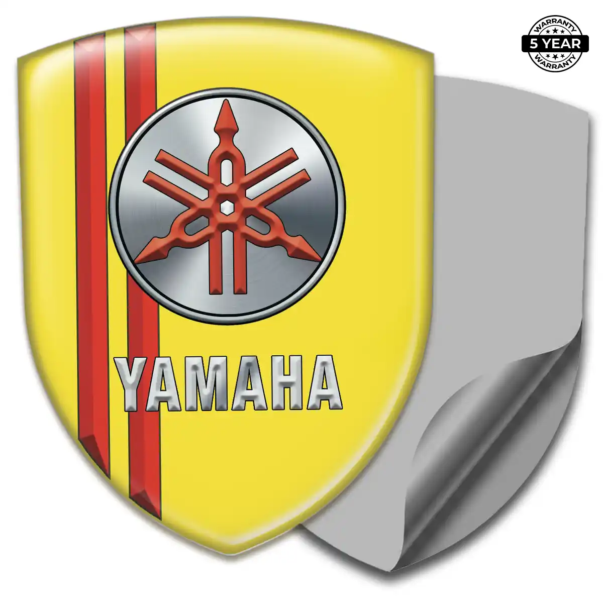 Yamaha Gel Emblem Sticker Performance Style